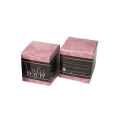 Rose color  small glossy lamination custom 3g lip scrub packaging  paper box
